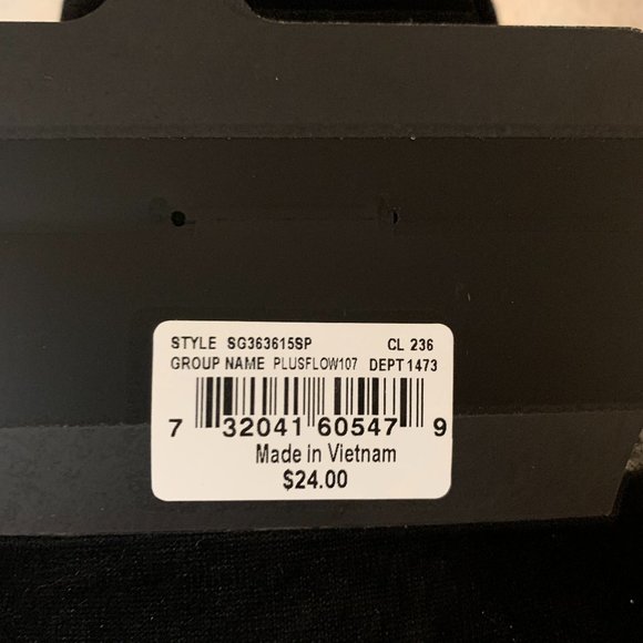 Hannah Silver Tone/Black Designer Chain Necklace - Picture 4 of 7